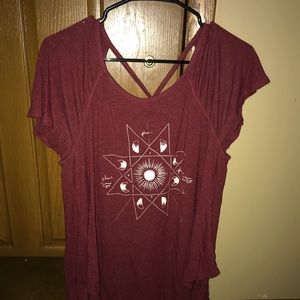 American eagle graphic top